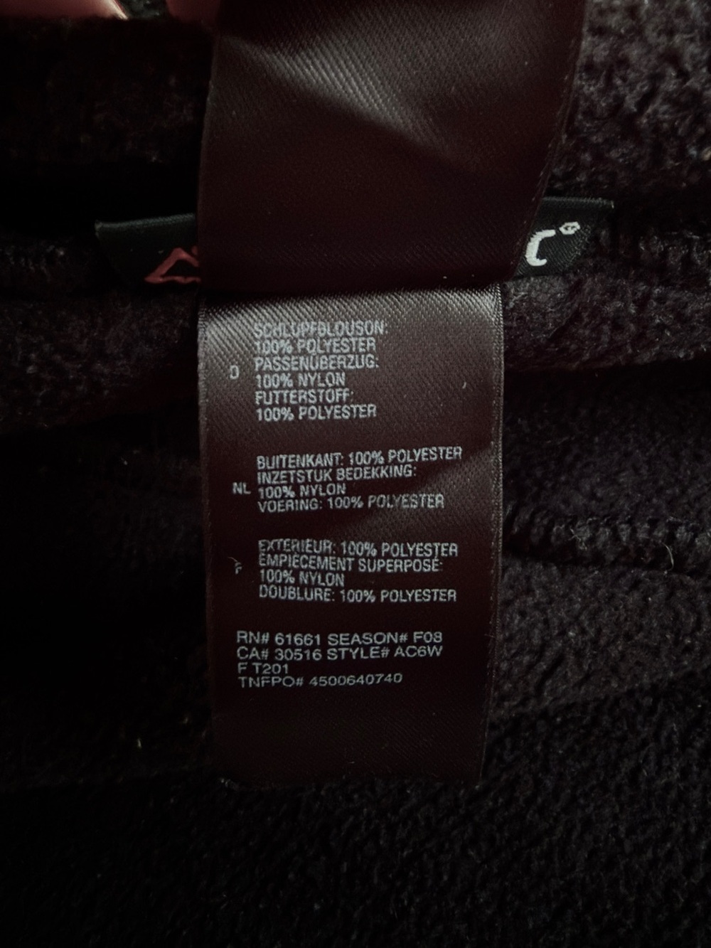 The North Face Women's Black Fleece Performance Jacket - Vintage TNF - Small - Picture 8 of 10